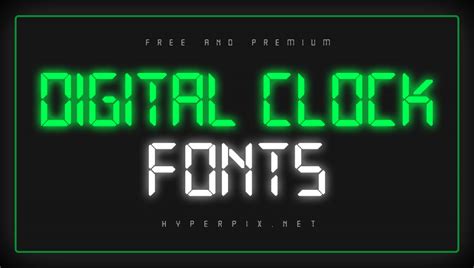 digital clock font.